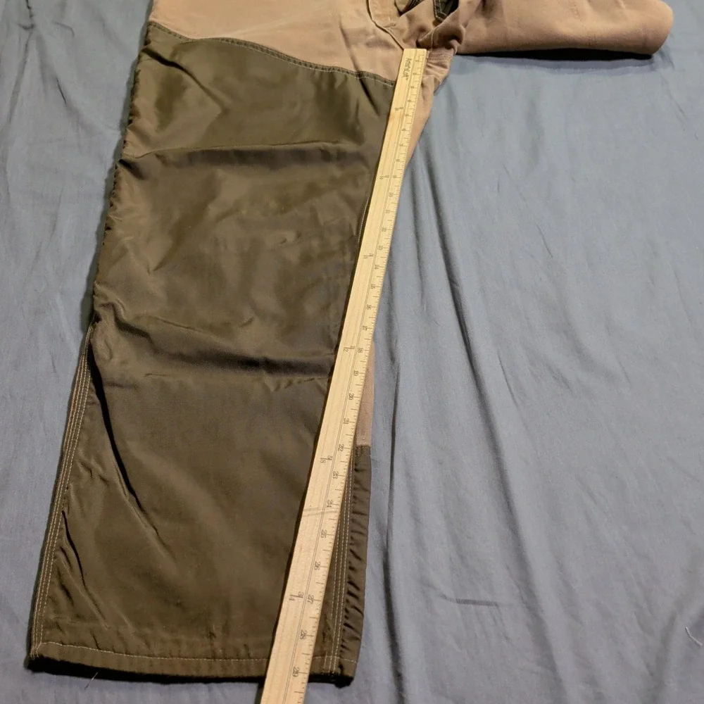 Vtg Carhartt Brush Pants Mens Size 40x29 Canvas Double Knee Brown Hunt WU256 USA